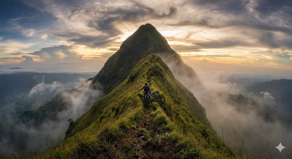 Gunung Piramid Bondowoso: Punggung Naga yang Mematikan