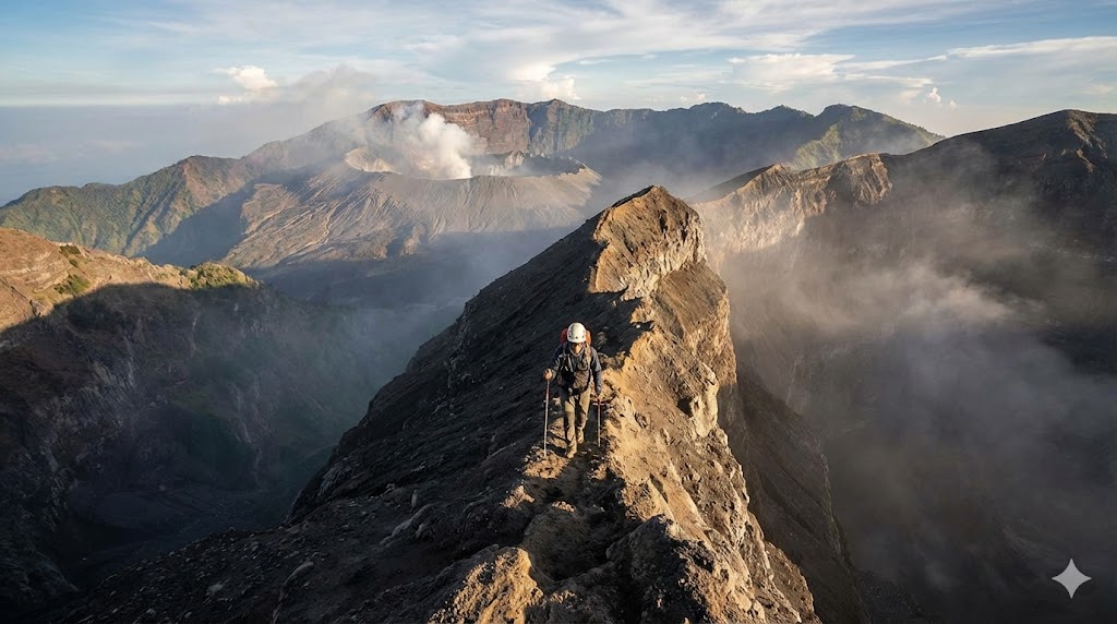 peralatan mendaki raung